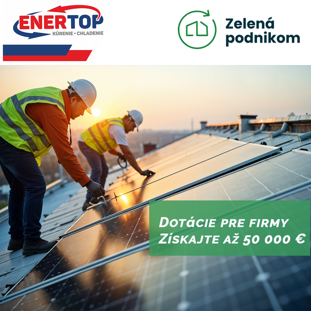 zelena podnikom, dotácie pre firmy,